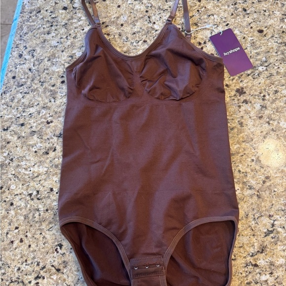 Hey Shape Brown Bodysuit size XL NEW WITH tags NWT - Picture 2 of 4